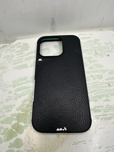 Mous - Funda Protectora para iPhone 16 PRO - Cuero Real - NegroLimitless 5.0 - Imagen 1 de 2