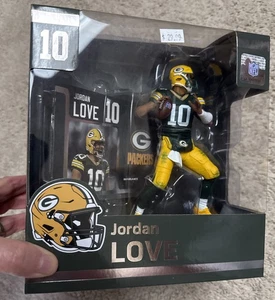 Figura Jordan Love NFL 7" McFarlane SportsPicks 2024 Green Bay Packers - Imagen 1 de 3