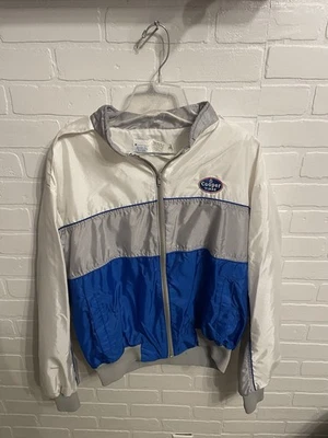 Cooper Tires Chaqueta Cortavientos Blanco y Azul Foto 1 de 3