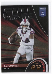 Donruss Elite Stefon Diggs 2022 #FT23 acelerador completo Green Buffalo Bills - Imagen 1 de 2