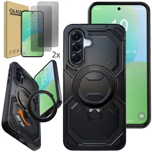 Funda protectora con soporte para Samsung A06/A16/A26/A36/A56 5G/Privacidad vidrio templado - Imagen 1 de 77