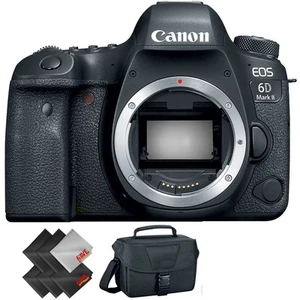 Canon EOS 6D Mark II DSLR Camera (Body Only) + Essential Accessories Bundle - Picture 1 of 3