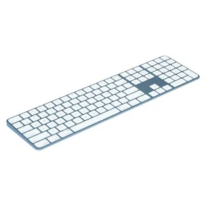 Apple Magic Keyboard Touch ID Numeric Keypad A2520 MK2C3LL/A (Blue) with Cable - Picture 1 of 3
