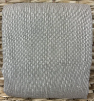 West Elm Cortlandt Linen Blend Basketweave Curtain Panel 48” x 96" Color: Clay - Image 1 of 4