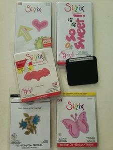 SIZZIX SIZZLITS STANZSCHABLONEN Top Zustand  - Bild 1 von 4