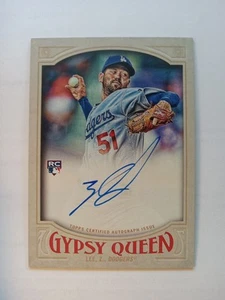 2016 Topps Gypsy Queen Auto Zach Lee #GQA-ZL Rookie RC Dodgers spedizione gratuita!! - Foto 1 di 2