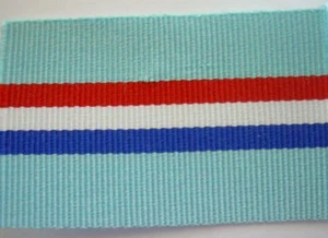 RHODESIA MEDAL RIBBON - 10" FULL SIZE BN - Picture 1 of 1