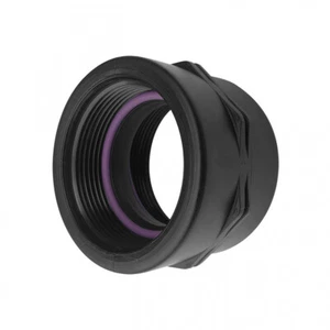 Adaptador IBC BSP 2"" cabrestante fino - Manguito de montaje roscado PP 2"" tanque de agua de lluvia - Imagen 1 de 2