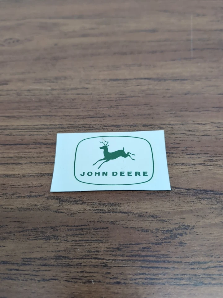 Ertl John Deere Pedal Tractor Seat Decal Water transfer  - Image 1 of 1