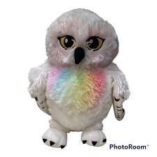 Build a Bear Hedwig Owl Harry Potter Wizarding World Rainbow 14" Plush Doll  '21
