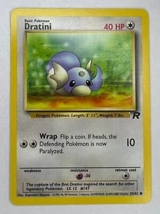 Dratini 53/82 Team Rocket WOTC Common - Picture 1 of 2