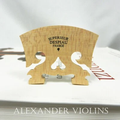 Genuine Despiau Superieur Baroque Style Violin Bridge 4/4 Size, US Seller! - Image 1 of 4