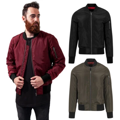 Bomber Jacket Urbanclassics 2-Tone Men's Jacket Polyester Basic New - Image 1 of 4