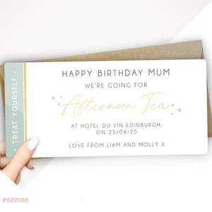 Afternoon Tea Gift Voucher - Custom High Tea Experience For Birthday, Christmas - Picture 1 of 13