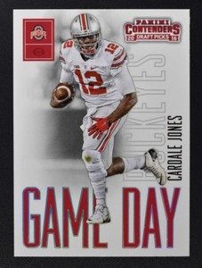 2016 Panini Contenders Draft Picks Game Day Tickets #9 Cardale Jones - NM-MT