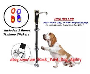Black Doggy Türklingeln plus 2 Bonus Obedience Clicker, Haustraining - Bild 1 von 5