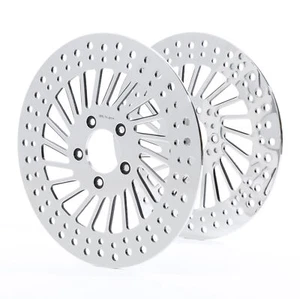 11.8" Front Left Right Brake Rotor Fit For Harley Touring Electra Road Glide 08+ - Picture 1 of 9