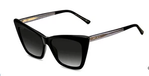 Sunglasses Jimmy Choo LUCINE/S 807/9O Black Gray Gradient 55-16-145 NEW NO BOX - Picture 1 of 15