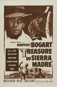 THE TREASURE OF THE SIERRA MADRE Movie POSTER 27x40 Humphrey Bogart Walter - Picture 1 of 1
