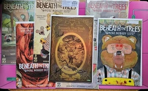 Beneath The Pooh Tree Trade GOLD FOIL #19/25 X3 SIGNED Horvath Marat + #1 -#6 ! - Picture 1 of 9