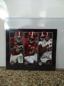Triple autograph picture Ingram, Lacy, Richardson Authenticated - Picture 1 of 2
