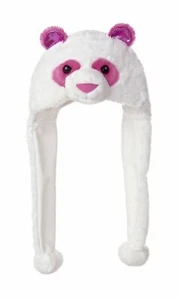 NEW with Tag - Panda Pom Hat 21" Long Pink & White DISCONTINUED by Aurora World - Picture 1 of 1