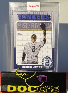 Topps Project 70 Card 29 - 1975 Derek Jeter Yankees by Jeff Staple🔥💎WOW