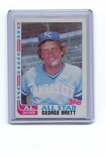 1982 Topps Baseball Card #549 George Brett AS