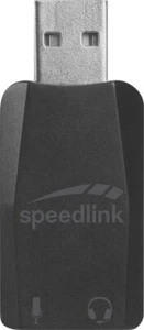 USB Sound Card Soundkarte Ausgewogener Klang am PC Extern Stereo schwarz - Bild 1 von 4