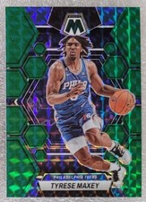 2022-23 Panini Mosaic NBA Exclusive Parallels, Silver, Mosaic Green & Green Ice