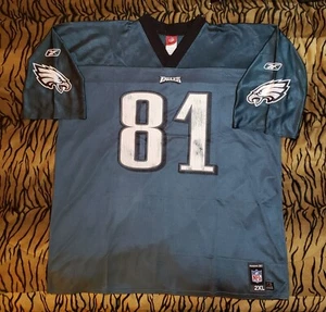 Grün Distressed Reebok Philadelphia Eagles TERRELL OWENS Heimtrikot Herren Größe 2X - Bild 1 von 5