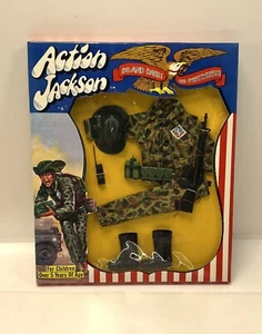 Vintage 1970s Action Jackson Aussie Marine Outfit – NOS in Original Packaging - Bild 1 von 3