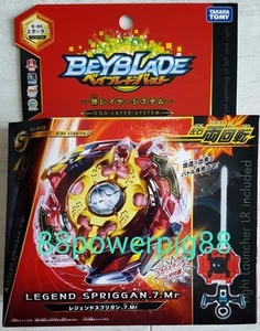 Takara Tomy Beyblade Burst B-86 Starter Legend Spriggan .7.Mr Dual Spin USSeller - Imagen 1 de 1