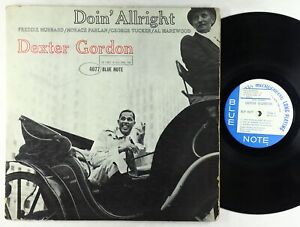 Dexter Gordon - Doin' Allright LP - Blue Note - BLP 4077 Mono RVG Ear NY USA