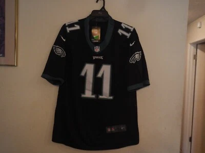 Camiseta deportiva negra para hombre Carson James Goz # 11 Eagles (L) Foto 1 de 4