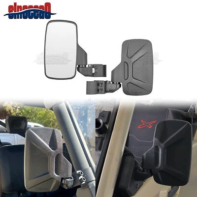 Espejos retrovisores laterales para Polaris Ranger 1000 XP 900 570 500 2013-UP Pro Fit cabina UTV Foto 1 de 4