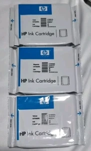3 x Genuine HP 940 Officejet Cyan Magenta Yellow Ink Cartridges - Expired - Picture 1 of 5