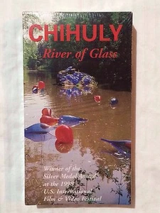 NEW Dale Chihuly River Of Glass VHS Video Documentary Tape Art Film NTSC Artist - Foto 1 di 3