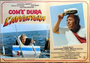 Fotobeutel Lobbykarte COM E DURA L ADVENTURA LINO BANFI PAOLO VILLILLILLAGIA - Bild 1 von 1