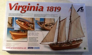 Ship Building Bundle "Virginia" Schooner 1:41 Scale Kit #22135 + Tools & Extras! - Picture 1 of 12