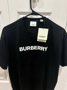 Burberry Logo Print Cotton T-shirt - Picture 1 of 5