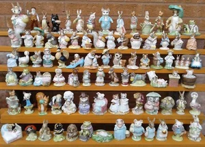 BEATRIX POTTER - BESWICK / ROYAL ALBERT - N to Y FIGURINES. - Picture 1 of 448