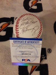 KEN GRIFFEY SEATTLE MARINERS SIGNED INSCRIBED OALB BASEBALL PSA DNA HOF 16 KID - Picture 1 of 12