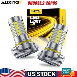 AUXITO 5202 LED Fog Light Conversion Kit Bulbs Super Bright 6500K 2-20X - Picture 1 of 27