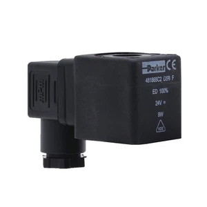 Parker Solenoid Valve Coil 481865C2 D5BF ED100% 24VDC 9W - Picture 1 of 8