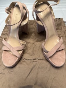 Gianvito Rossi Women's Pink Sheridan Platform Sandal Shoes Size 39 EU - Bild 1 von 8