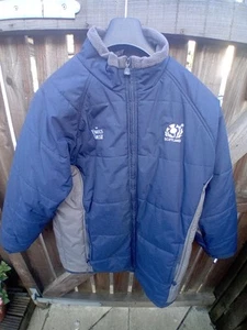Famous Grouse Scotland Canterbury Rugby Jacket Size Large Padded Vintage - Picture 1 of 9