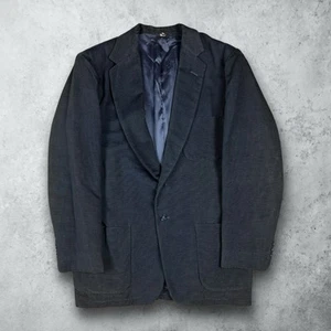 Vintage 50er Bond Bruderschaft Schule Cord Sport Mantel Jacke Blazer verwaschen 42 - Bild 1 von 9