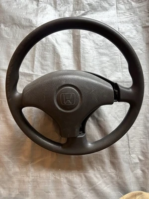 Volante Honda Civic EK 1996-2000 3 radios JDM EDM SiR VTi OEM Foto 1 de 4