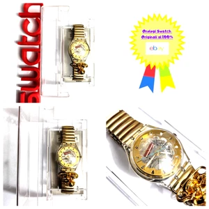 Swatch Gent Nuovo Belly Dance GK261 1998 Vintage Orologio da polso Anni 90 NOS - Imagen 1 de 9